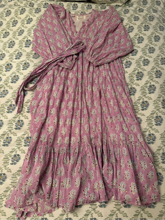Sz Blockprints Dresses & Skirts - Pink Floral Boho Maxi Dress